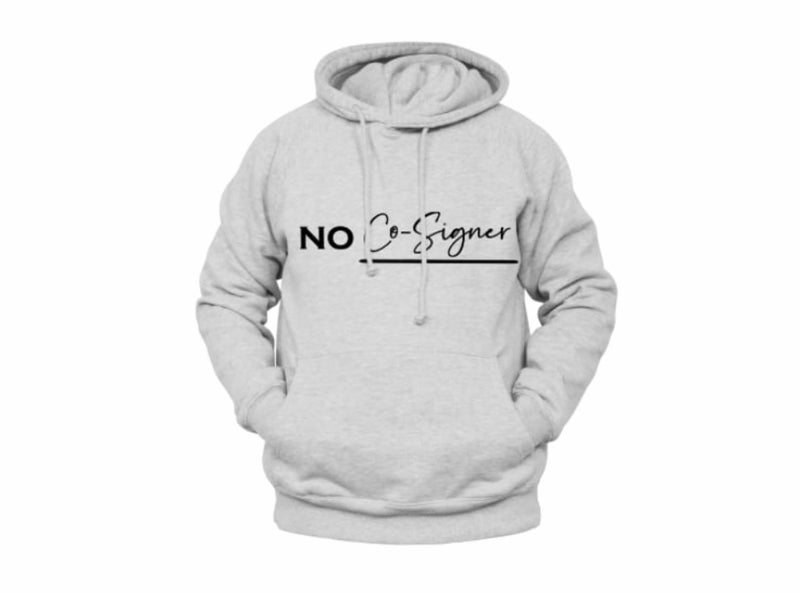 White No Co-Signer Hoodie